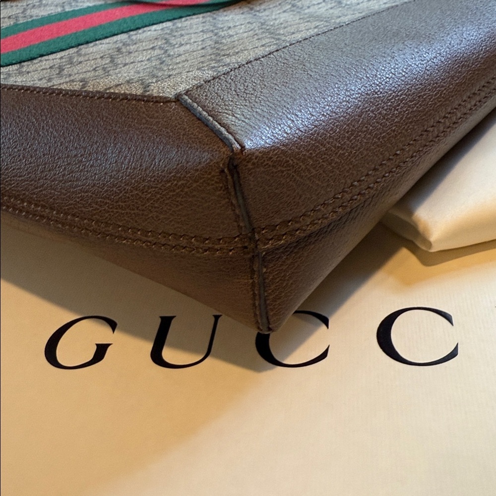 Gucci Ophidia Vertical Shopping Tote- New With Box - Picture 6 of 15